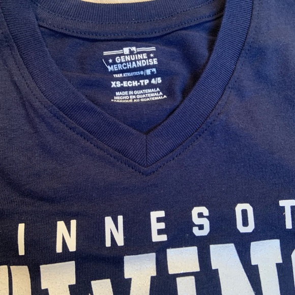 Minnesota Twins Toddler Girls Tee Shirt Size 4/5 - Picture 4 of 6